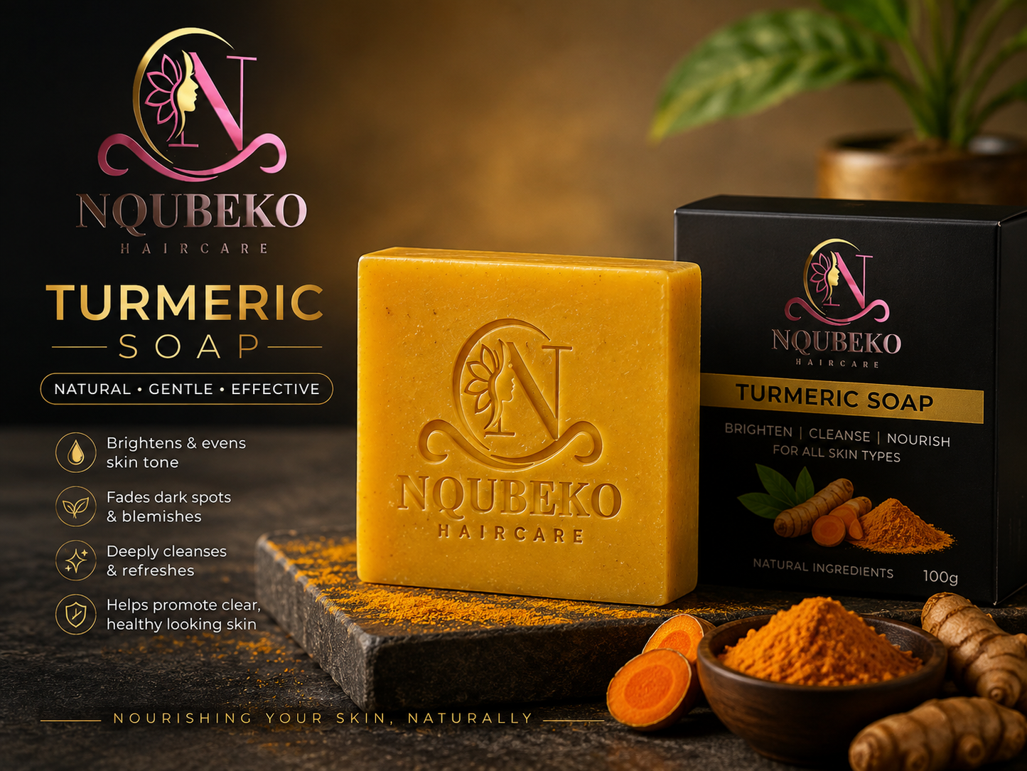Tumeric soap