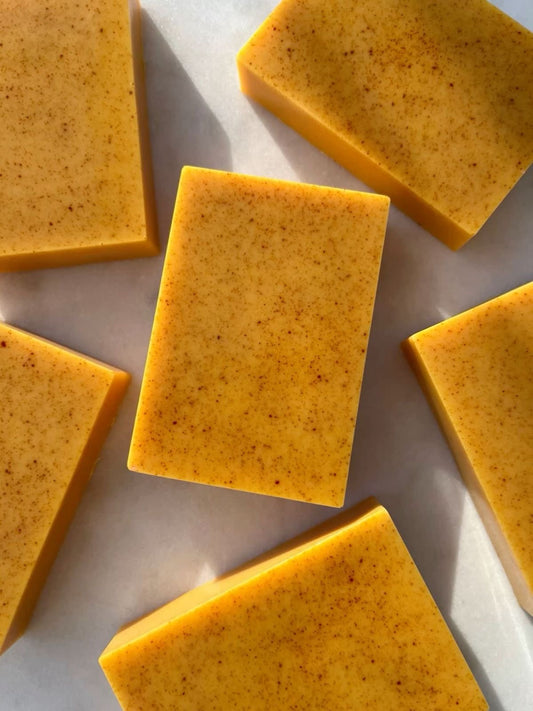 10 Tumeric and honey soap